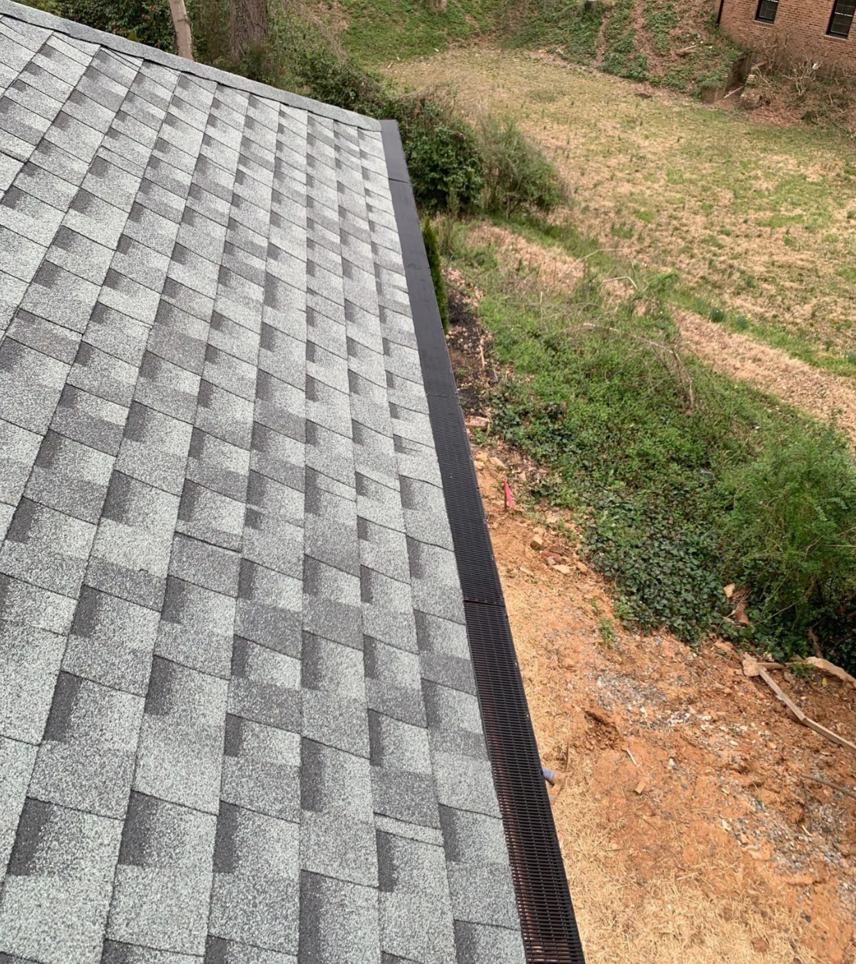 Seamless gutter system in Cornelius neighborhood