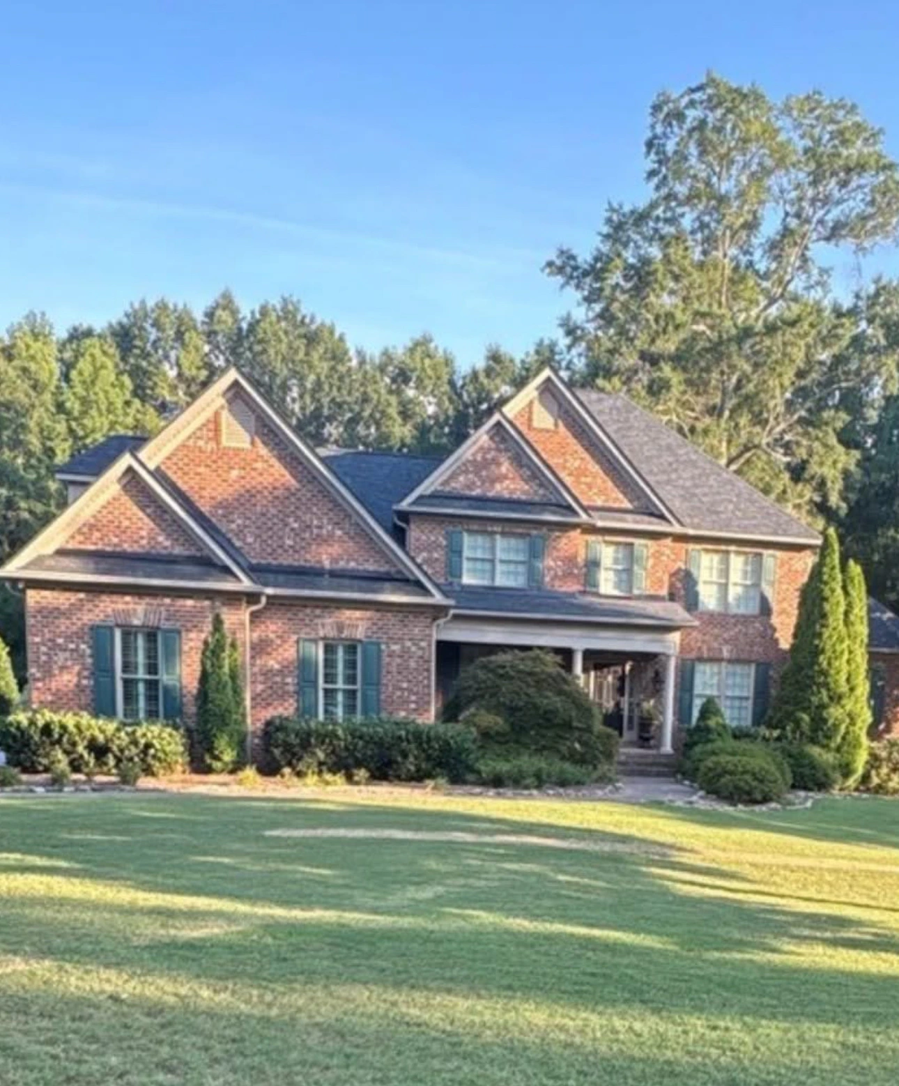 Completed roof replacement near Lake Norman in Huntersville, NC